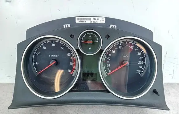 Opel Astra H Speedometer (instrument cluster) 13142786TB