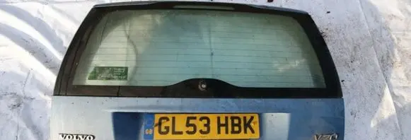 Volvo V70 Tailgate/trunk/boot lid zydras