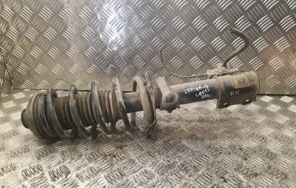 Opel Zafira B Front shock absorber with coil spring