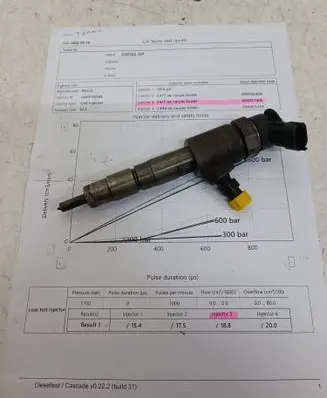 Citroen C4 Grand Picasso Fuel injector 0445110566