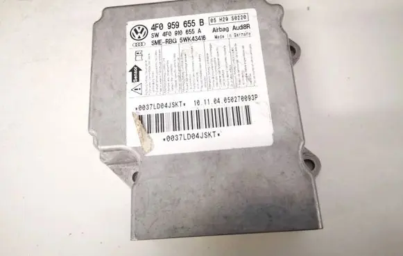 Audi A6 S6 C6 4F Airbag control unit/module 4f0959655b 4f0910655e