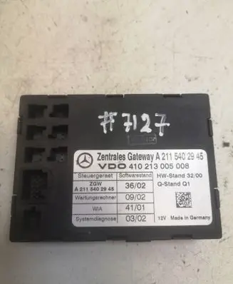 Gateway control module