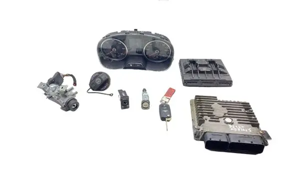 Seat Toledo IV (NH) Engine ECU kit and lock set 03L906023QH 7H0937090 6JA920940A