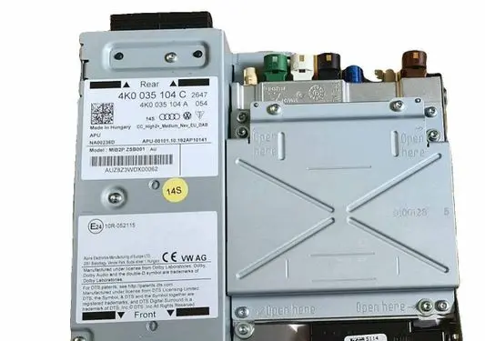 Audi A6 S6 C8 4K MMI control unit 4K0035104