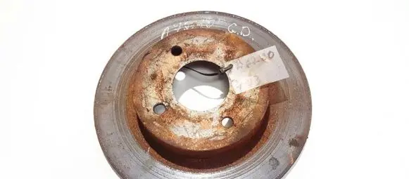 Nissan Primera Rear brake disc neventiliuojamas