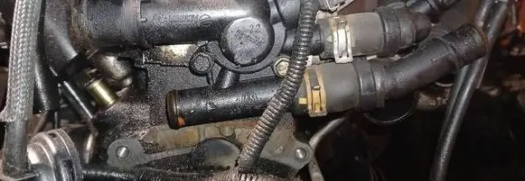 Renault Scenic II - Grand scenic II Engine coolant pipe/hose