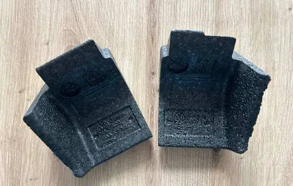 Volkswagen PASSAT B7 Front bumper foam support bar 3AA807248C 3AA807248D