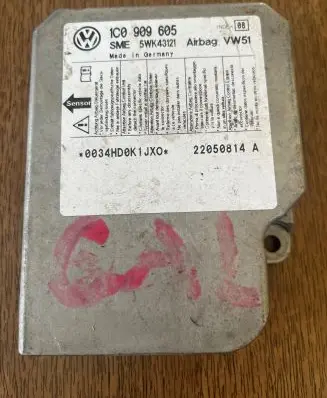 Volkswagen Sharan Airbag control unit/module 1C0909605 22050814A 5WK43121