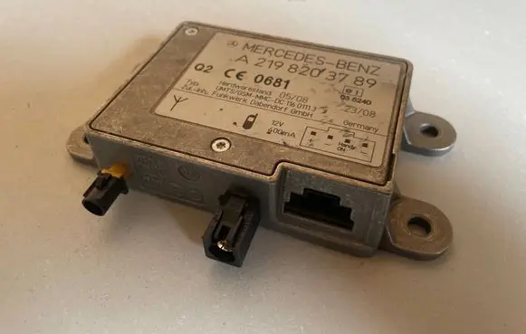 Mercedes-Benz C W204 Other control units/modules A2198203789