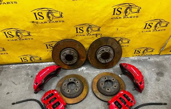 Porsche Cayenne (92A) Brake discs and calipers set 7PP615124 7PP615123 7P0615423