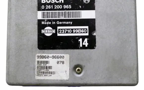 Nissan Micra Engine control unit/module 99B60