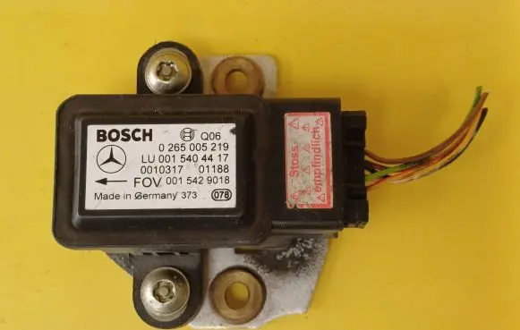 Mercedes-Benz A W168 ESP acceleration yaw rate sensor 0015404417 0265005219