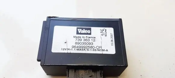 Peugeot 607 Other control units/modules 73936312 89035093