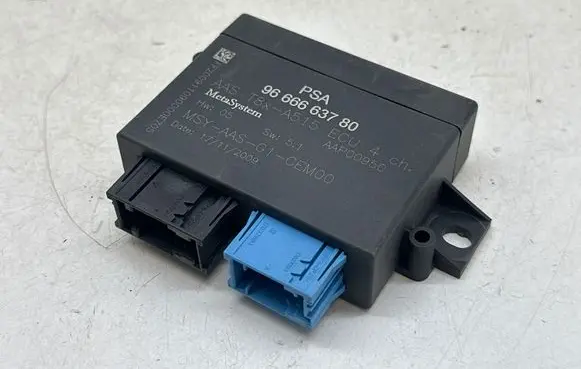 Peugeot 3008 I Parking PDC control unit/module 9666663780