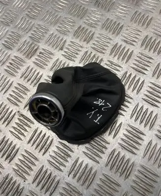 Gear lever shifter trim leather/knob