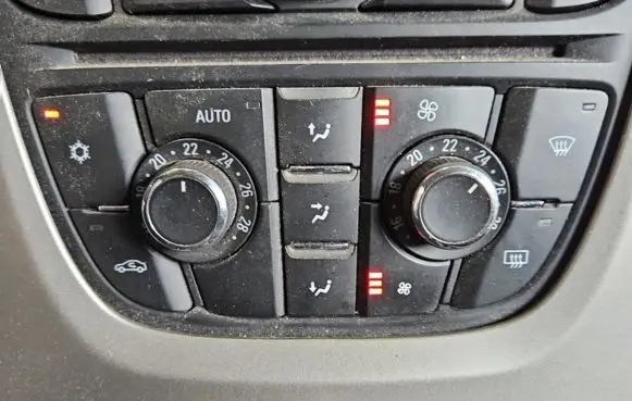Climate control/heater control trim