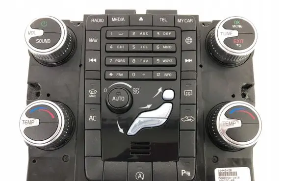 Volvo XC60 Head unit multimedia control 