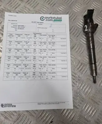 Land Rover Discovery Sport Fuel injector 0445110654 20250422 CRL218VCC