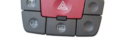 Fiat Panda II Hazard light switch 733357113 0320579712 28740