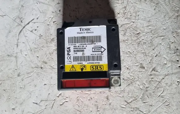 Citroen C2 Airbag control unit/module 9649003580
