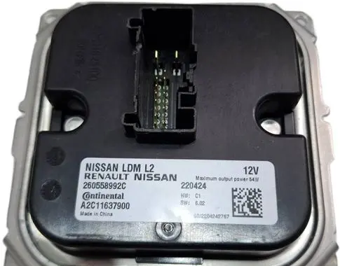 Nissan Leaf II (ZE1) LED ballast control module 260558992C A2C11637900