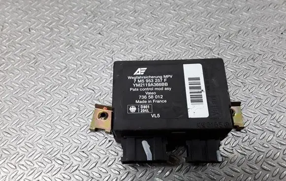 Ford Galaxy Immobilizer control unit/module 7M5953257F 73658012