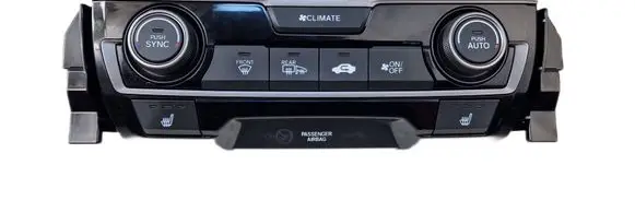 Honda Civic X Climate control unit 79600TGLE610M1