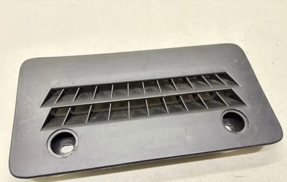 Dashboard air vent grill cover trim