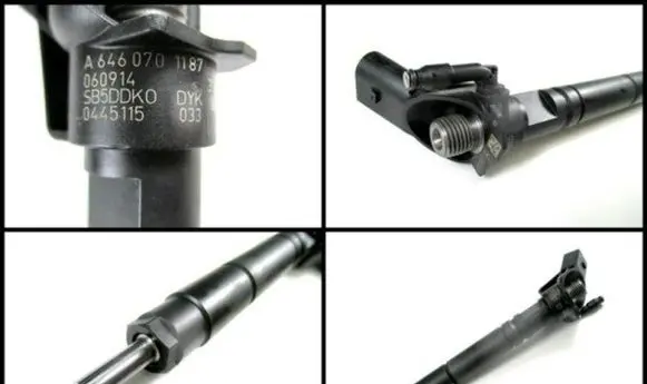 Mercedes-Benz Sprinter W906 Fuel injector 0445115033 0986435356