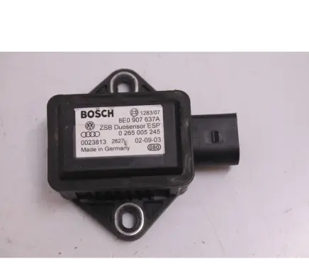 Audi A4 S4 B6 8E 8H ESP acceleration yaw rate sensor 8e0907637a