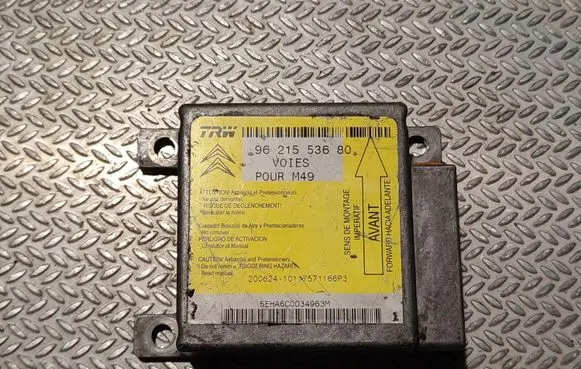 Peugeot Partner Airbag control unit/module 9621553680