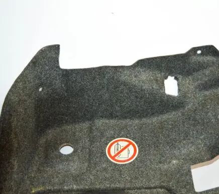 Volkswagen Eos Other trunk/boot trim element 1Q0867427T