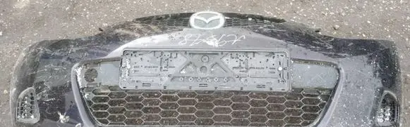 Mazda 2 Front bumper violetinis