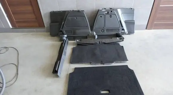 Opel Meriva B Trunk/boot trim cover 