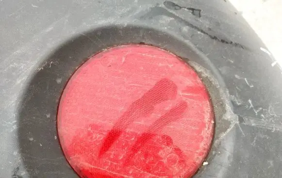 Opel Antara Rear tail light reflector