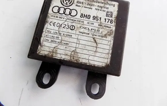 Audi A4 S4 B6 8E 8H Other control units/modules 0H0951178