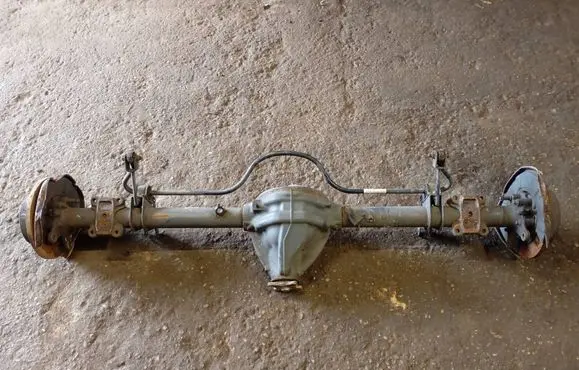 Mercedes-Benz Sprinter W906 Rear axle beam with reductor 741415 A9063506101 9063510405