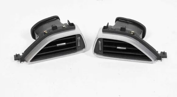Dashboard air vent grill cover trim