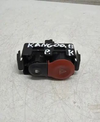 Renault Kangoo II Hazard light switch 8200214896 8200409382 8200483813