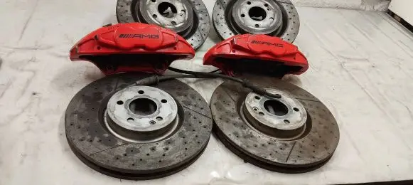 Mercedes-Benz A W176 Brake discs and calipers set A1764210212