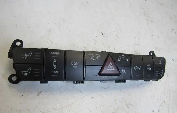 Mercedes-Benz ML W164 Seat heating switch A1648700358-MERC A1648700358