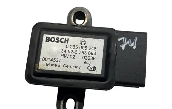 BMW X5 E53 ESP acceleration yaw rate sensor 6753694 34526753694 0265005248
