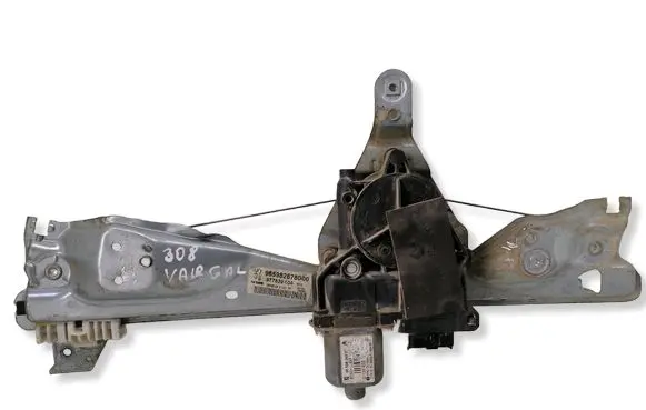 Peugeot 308 Rear door window regulator with motor 9659826780 977839104 9659834880