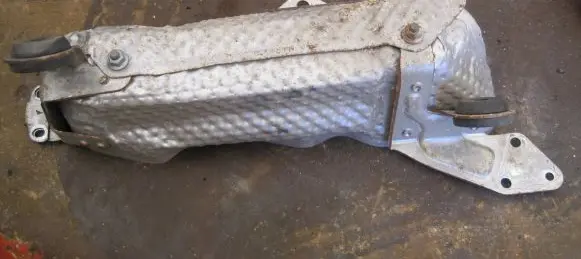 Mercedes-Benz CLS C218 X218 Heat shield in engine bay A6420903141
