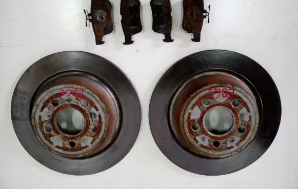 Ford Edge II Brake discs and calipers set 