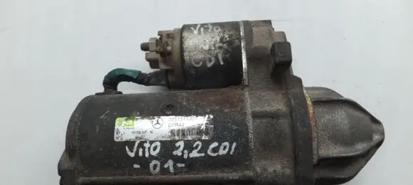 Mercedes-Benz Vito Viano W638 Starter motor 0051511301 D7R43