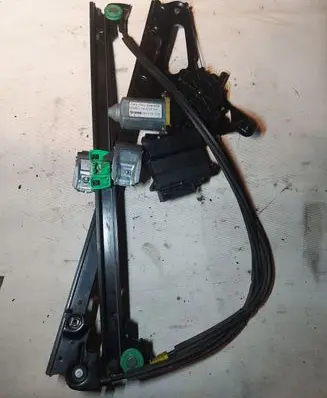 Volkswagen Sharan Front door manual window regulator 7M3837402