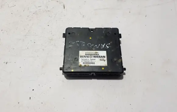 Dacia Sandero III Air conditioning/heating control unit 285255204R