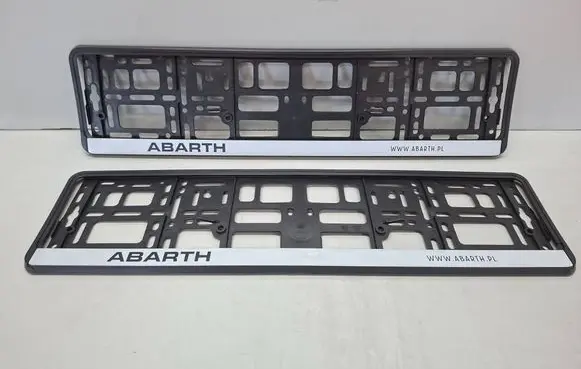 Fiat 500 Abarth Number plate surrounds holder frame S27645574