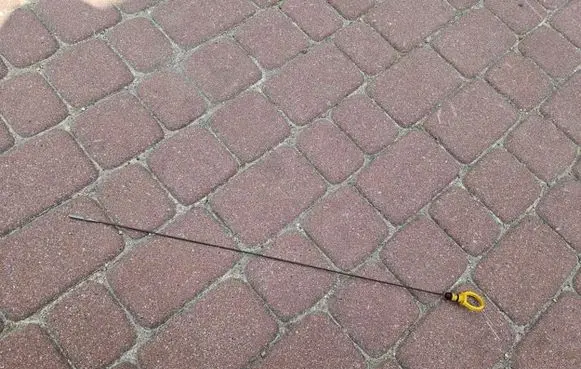 Oil level dip stick